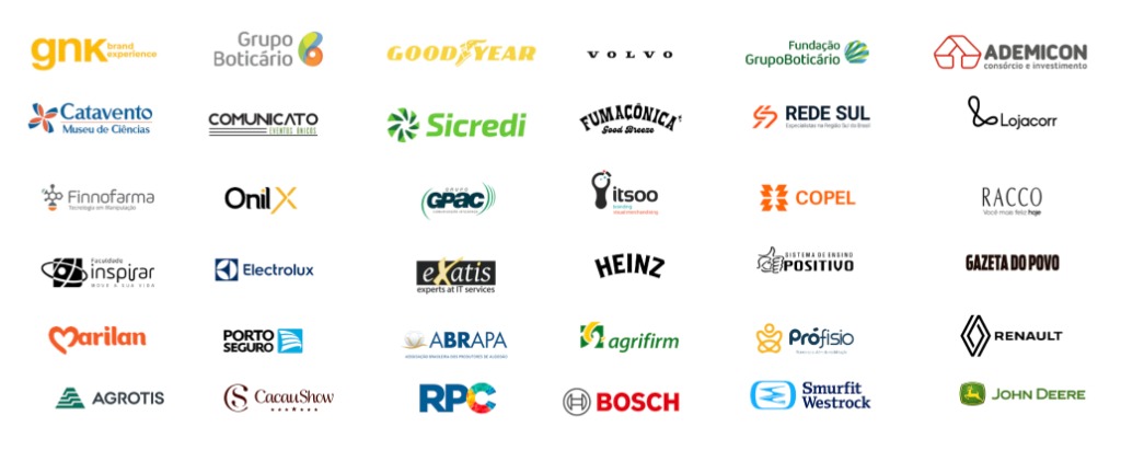 Logos dos Clientes